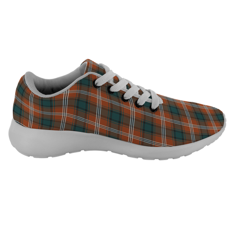 Image of ScottishShop Tartan Sneakers Ainslie Scotland Running Shoes - shirtskishirt