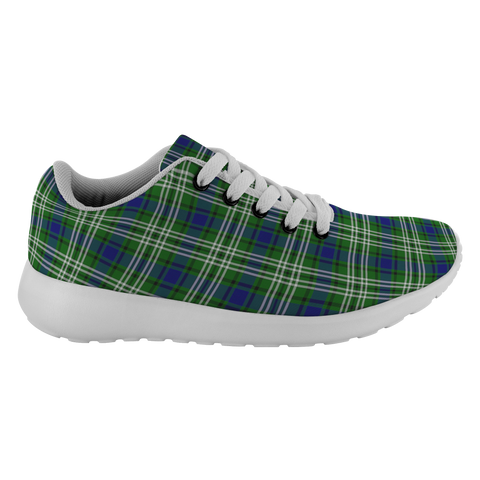 Image of ScottishShop Tartan Sneakers Blackadder Scotland Running Shoes - shirtskishirt