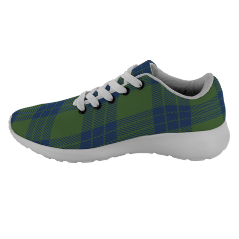 Image of Tartan Sneakers - Montgomery Hunting Scotland | Unisex Tartan Running Shoes | Sneakers Men & Women Tartan Shoes