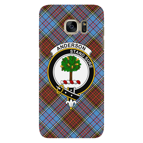 Image of Anderson Modern Scottish Clan Tartan Phone Case - shirtskishirt