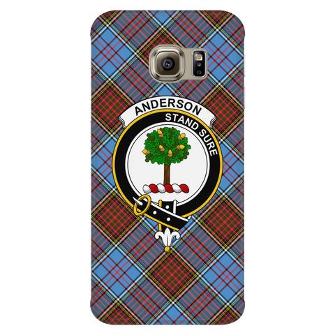 Image of Anderson Modern Scottish Clan Tartan Phone Case - shirtskishirt