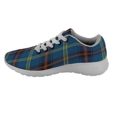 Image of Tartan Sneakers - Grewar Scotland | Unisex Tartan Running Shoes | Sneakers Men & Women Tartan Shoes