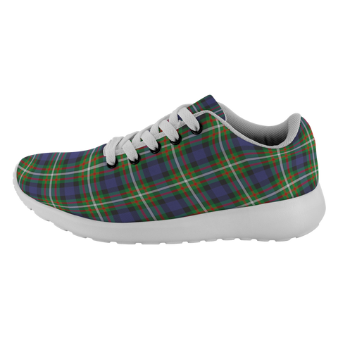 Image of ScottishShop Tartan Sneakers Ferguson Scotland Tartan Running Shoes - shirtskishirt