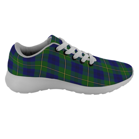 Image of Tartan Sneakers - Majoribanks Modern Scotland | Unisex Tartan Running Shoes | Sneakers Men & Women Tartan Shoes