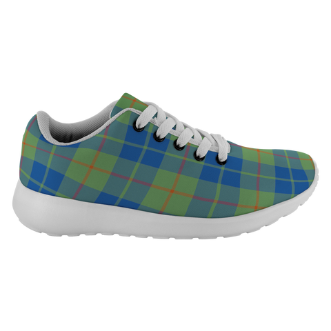 Image of ScottishShop Tartan Sneakers Barclay Hunting Ancient Scotland Running Shoes - shirtskishirt