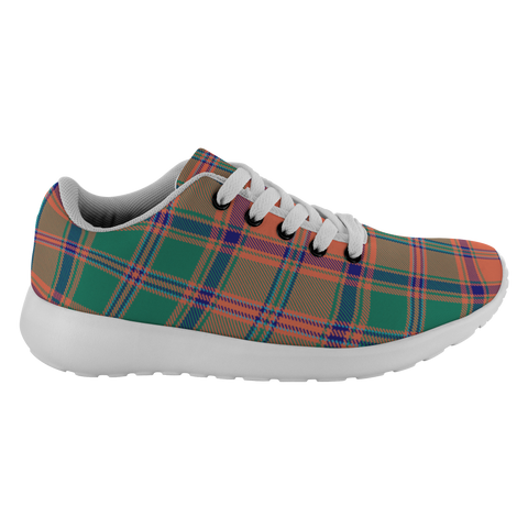 Image of Tartan Sneakers - Stewart Of Appin Ancient Scotland | Unisex Tartan Running Shoes | Sneakers Men & Women Tartan Shoes