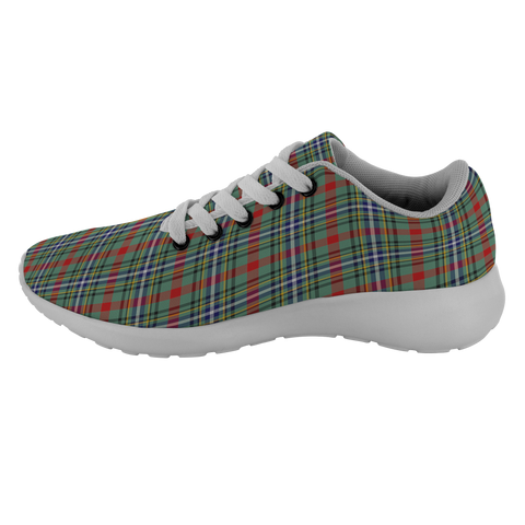 Image of ScottishShop Tartan Sneakers Bisset Scotland Running Shoes - shirtskishirt