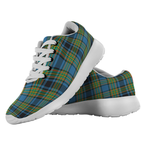 Tartan Sneakers - Gibson Scotland | Unisex Tartan Running Shoes | Sneakers Men & Women Tartan Shoes