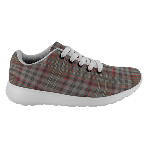 Image of Tartan Sneakers - Nicolson Hunting Weathered Scotland | Unisex Tartan Running Shoes | Sneakers Men & Women Tartan Shoes