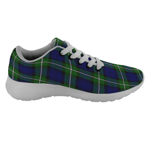 Image of ScottishShop Tartan Sneakers Forbes Modern Scotland Tartan Running Shoes - shirtskishirt