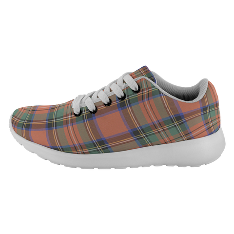 Image of Tartan Sneakers - Stewart Royal Ancient Scotland | Unisex Tartan Running Shoes | Sneakers Men & Women Tartan Shoes