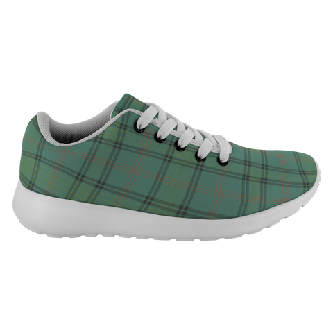 Image of Tartan Sneakers - Ross Hunting Ancient Scotland | Unisex Tartan Running Shoes | Sneakers Men & Women Tartan Shoes