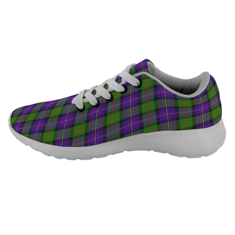 Image of ScottishShop Tartan Sneakers Cameron Scotland Tartan Running Shoes - shirtskishirt