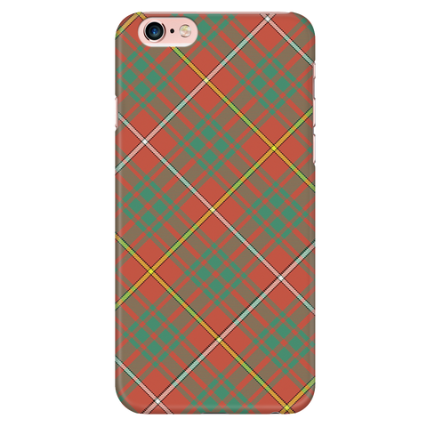 Image of Bruce Ancient Scottish Plaid Tartan Phone Case - shirtskishirt