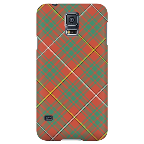 Image of Bruce Ancient Scottish Plaid Tartan Phone Case - shirtskishirt