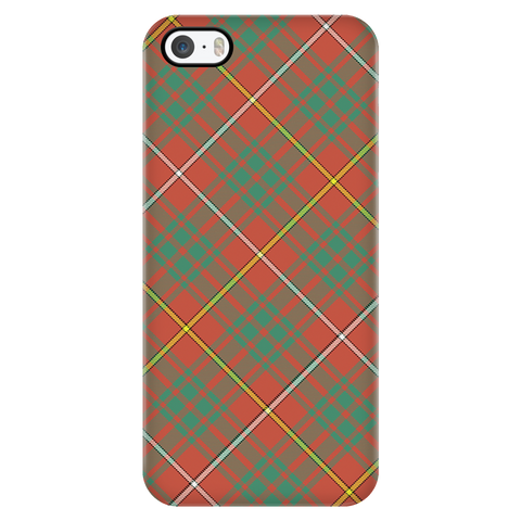 Image of Bruce Ancient Scottish Plaid Tartan Phone Case - shirtskishirt