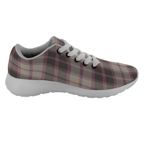 Image of Tartan Sneakers - MacPherson Hunting Ancient Scotland | Unisex Tartan Running Shoes | Sneakers Men & Women Tartan Shoes