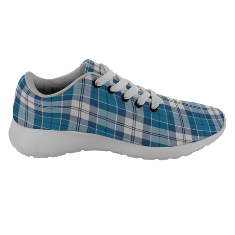 Image of Tartan Sneakers - Muirhead Blue Scotland | Unisex Tartan Running Shoes | Sneakers Men & Women Tartan Shoes