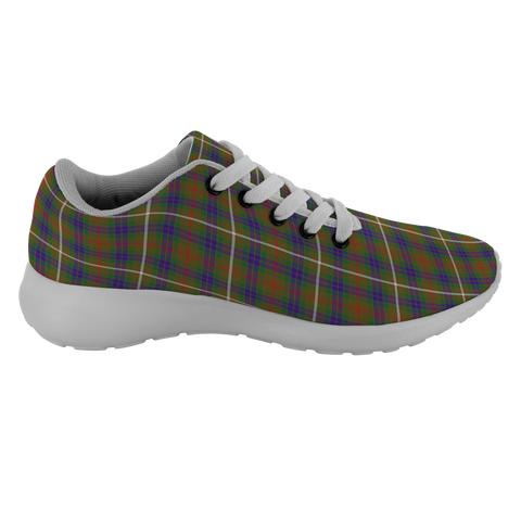 Image of ScottishShop Tartan Sneakers Fraser Hunting Scotland Tartan Running Shoes - shirtskishirt