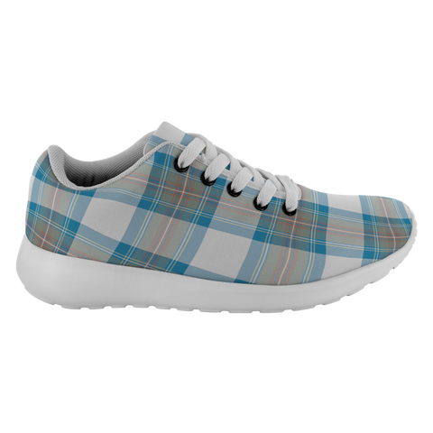 Image of Tartan Sneakers - Stewart Muted Scotland | Unisex Tartan Running Shoes | Sneakers Men & Women Tartan Shoes