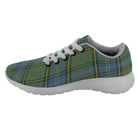 Image of Tartan Sneakers - MacMillan Hunting Ancient Scotland | Unisex Tartan Running Shoes | Sneakers Men & Women Tartan Shoes