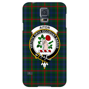 Aiton Scottish Clan Tartan Phone Case - shirtskishirt