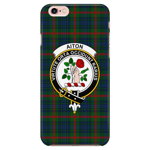 Image of Aiton Scottish Clan Tartan Phone Case - shirtskishirt