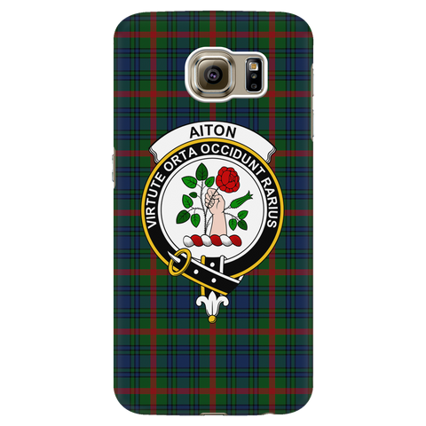 Image of Aiton Scottish Clan Tartan Phone Case - shirtskishirt