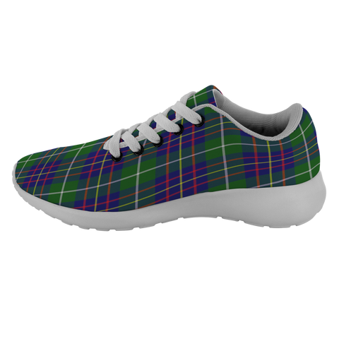 Image of Tartan Sneakers - Inglis Modern Scotland | Unisex Tartan Running Shoes | Sneakers Men & Women Tartan Shoes