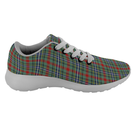 Image of ScottishShop Tartan Sneakers Bisset Scotland Running Shoes - shirtskishirt