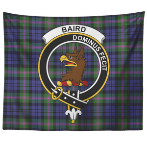 Wall Tapestry Baird Modern Tartan Clan Badge Scottish - shirtskishirt