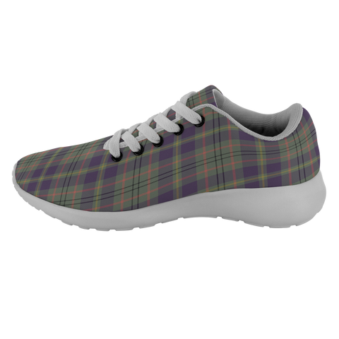 Image of Tartan Sneakers - Tailyour Weathered Scotland | Unisex Tartan Running Shoes | Sneakers Men & Women Tartan Shoes