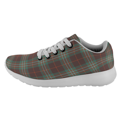 Image of Tartan Sneakers - Scott Brown Ancient Scotland | Unisex Tartan Running Shoes | Sneakers Men & Women Tartan Shoes