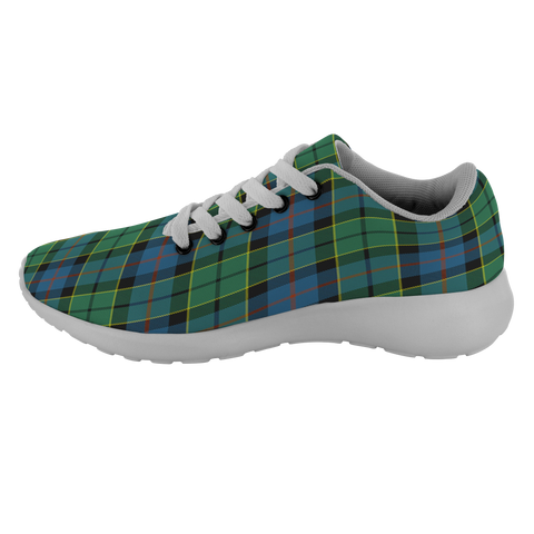 Image of ScottishShop Tartan Sneakers Forsyth Ancient Scotland Tartan Running Shoes - shirtskishirt